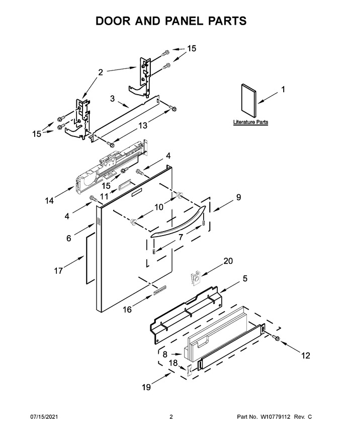 Diagram for KDTM354DSS1