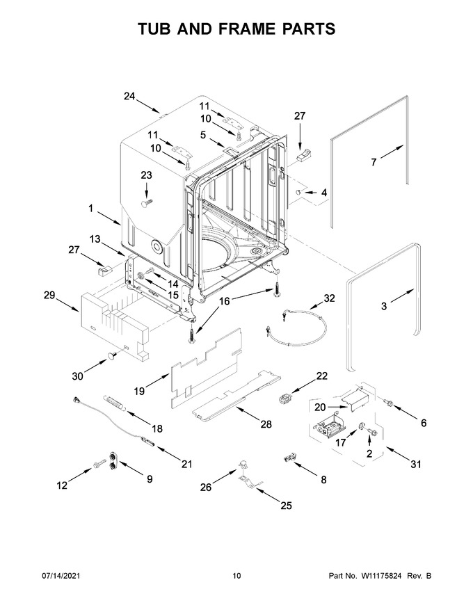 Diagram for KDTM354DSS5