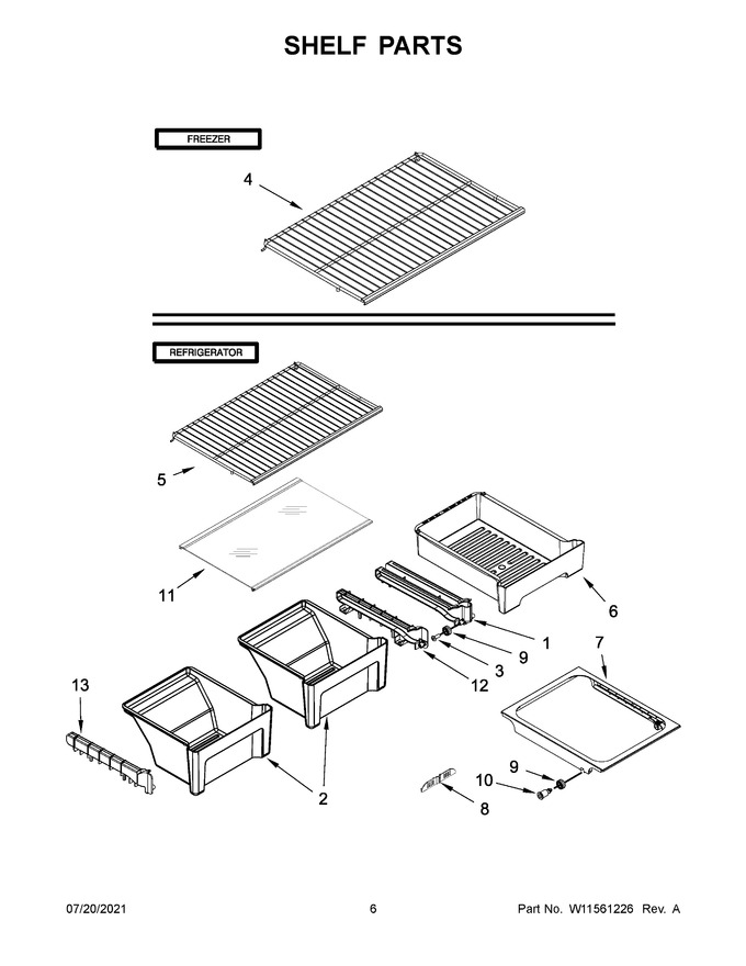 Diagram for WRT108FFDB00