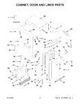 Diagram for 02 - Cabinet, Door And Liner Parts
