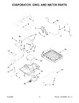 Diagram for 03 - Evaporator, Grid, And Water Parts