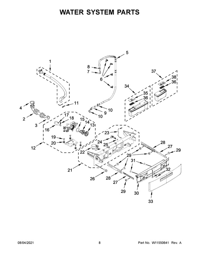 Diagram for WFW9620HBK3