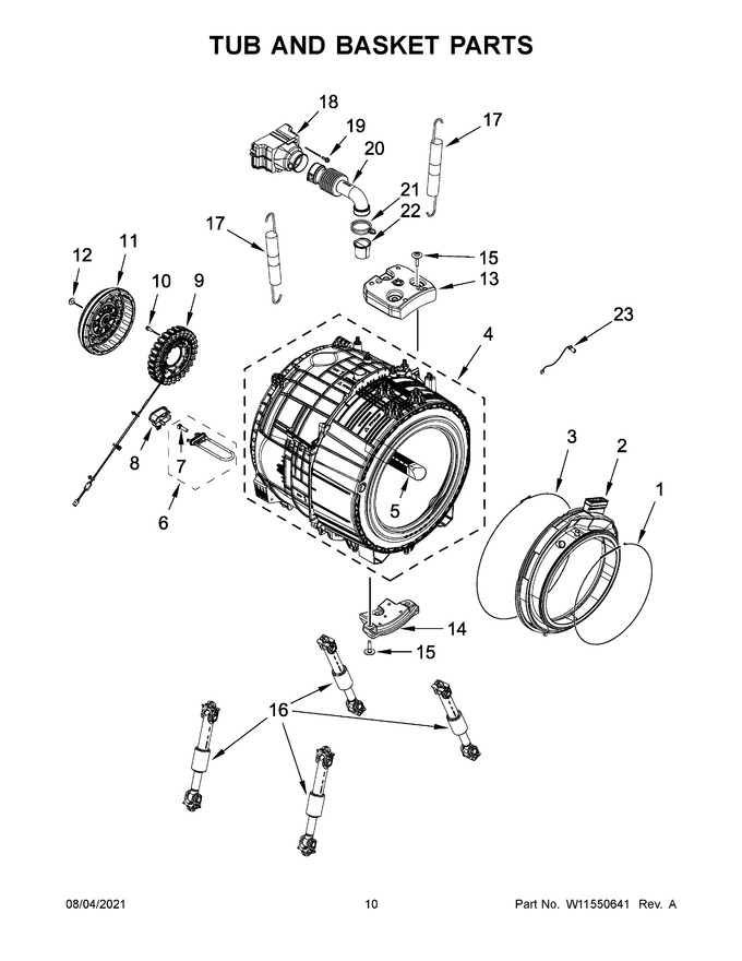 Diagram for WFW9620HBK3