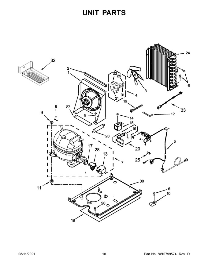 Diagram for KUIX305EWH0