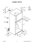 Diagram for 02 - Cabinet Parts