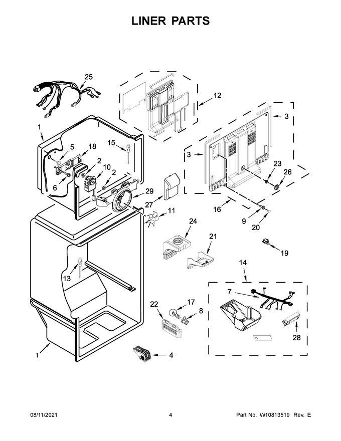 Diagram for WRT318FZDW01