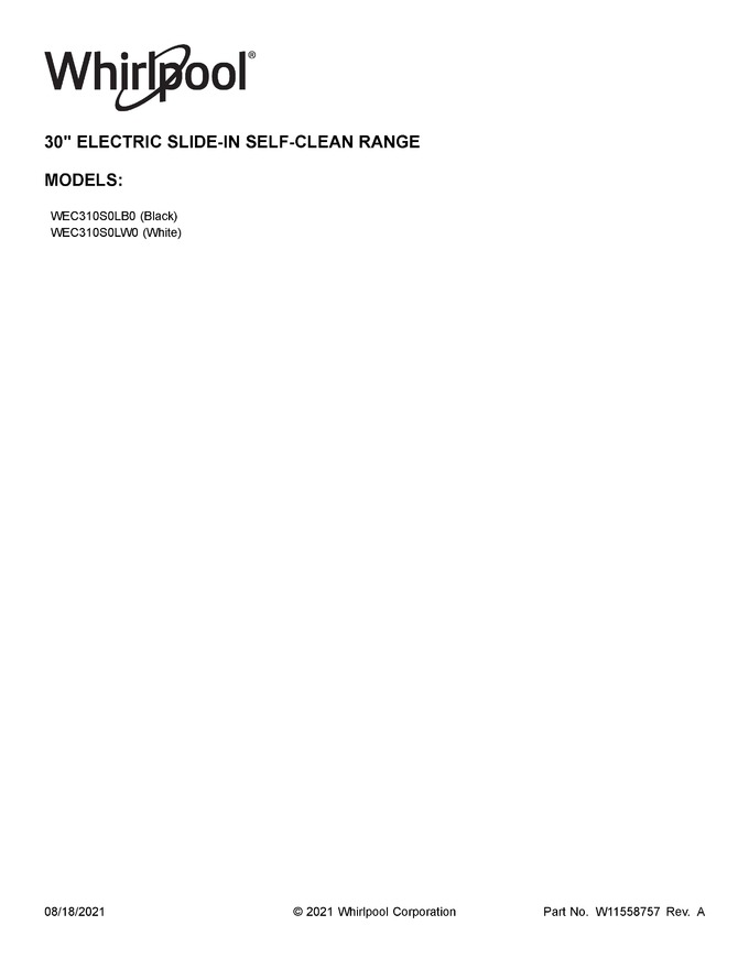 Diagram for WEC310S0LW0