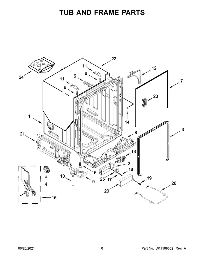Diagram for WDT740SALW0