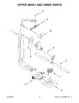 Diagram for 06 - Upper Wash And Rinse Parts