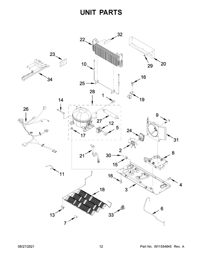 Diagram for WRF555SDHV06