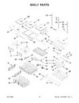Diagram for 08 - Shelf Parts