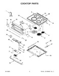 Diagram for 02 - Cooktop Parts