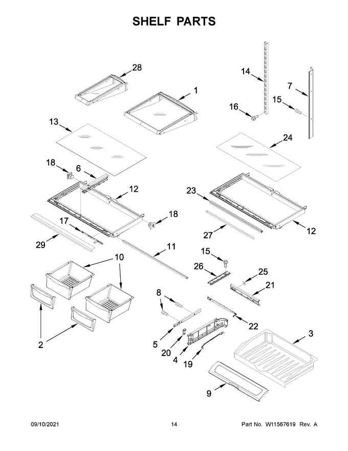 Diagram for WRF555SDHV07