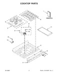 Diagram for 02 - Cooktop Parts