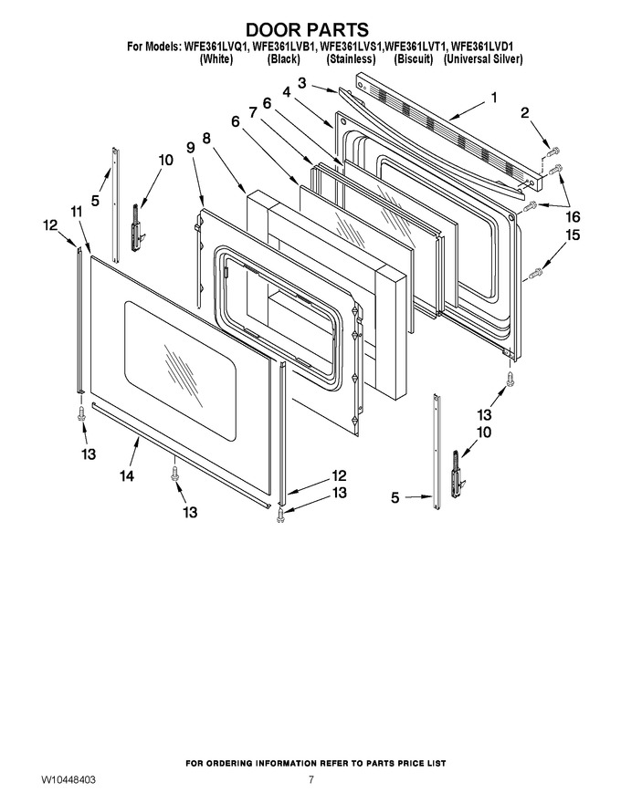 Diagram for WFE361LVD1