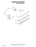 Diagram for 05 - Control Panel Parts