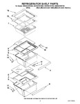 Diagram for 03 - Refrigerator Shelf Parts
