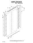 Diagram for 02 - Cabinet Trim Parts