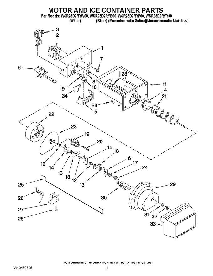 Diagram for WSR25D2RYY00