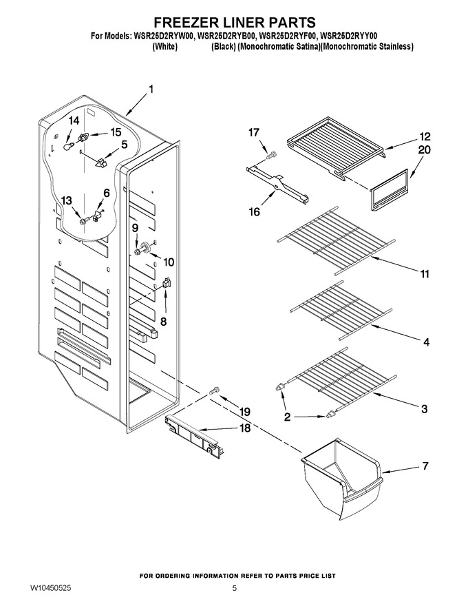 Diagram for WSR25D2RYY00