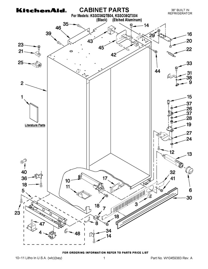 Diagram for KSSO36QTX04