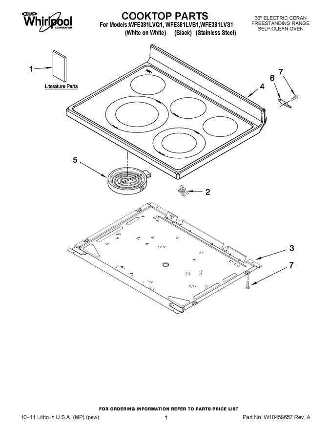 Diagram for WFE381LVQ1