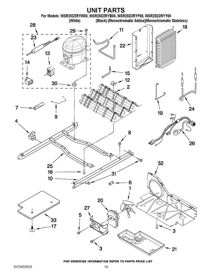 Diagram for WSR25D2RYY00