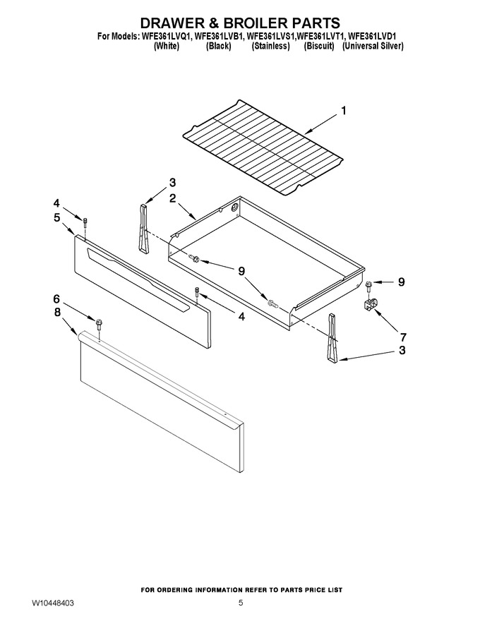 Diagram for WFE361LVD1