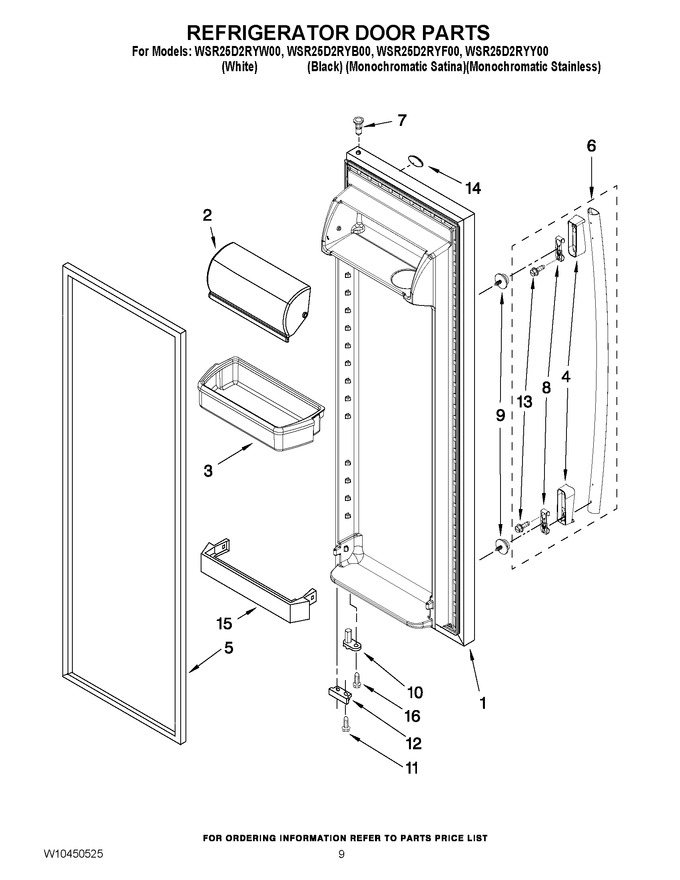 Diagram for WSR25D2RYF00