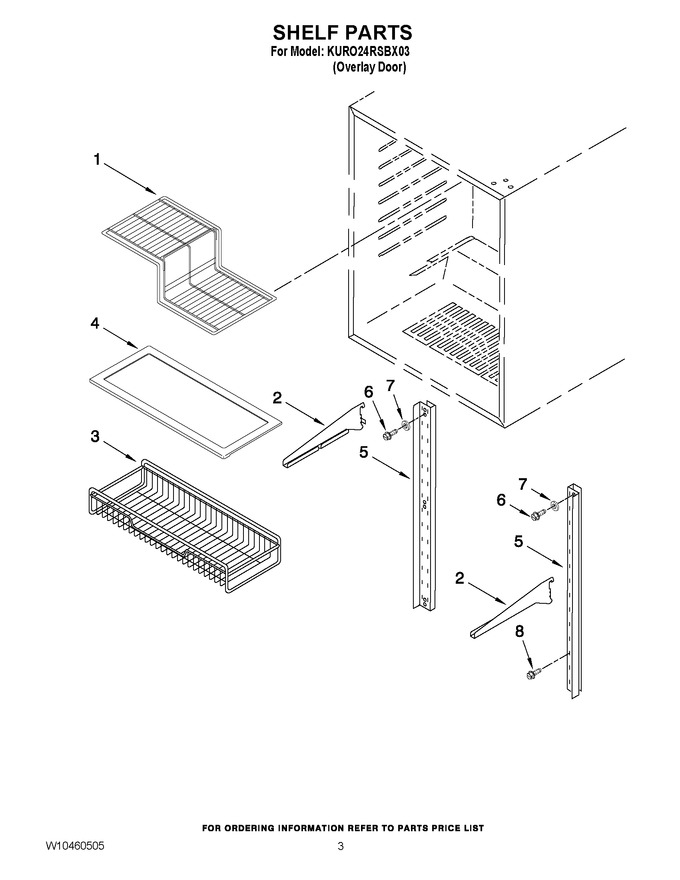 Diagram for KURO24RSBX03