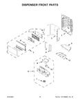 Diagram for 09 - Dispenser Front Parts