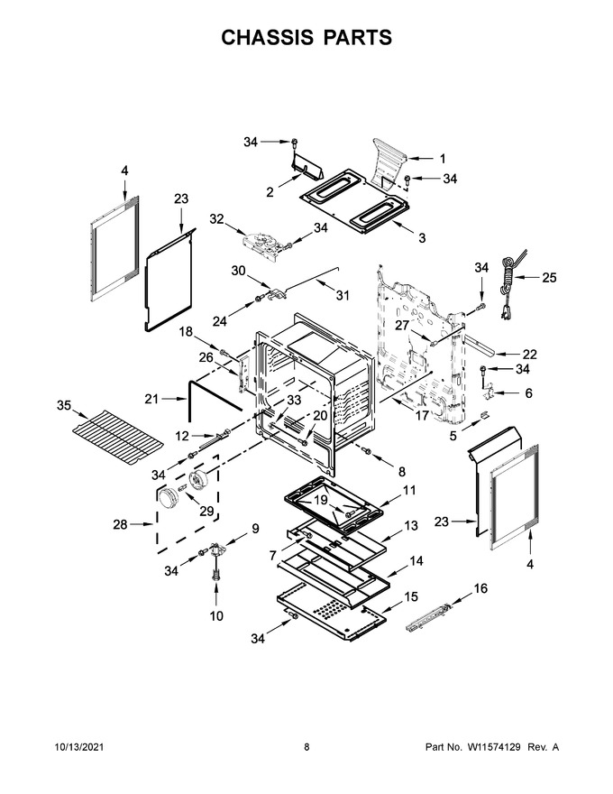 Diagram for MGR6600FW3