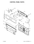 Diagram for 03 - Control Panel Parts