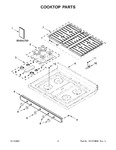 Diagram for 02 - Cooktop Parts