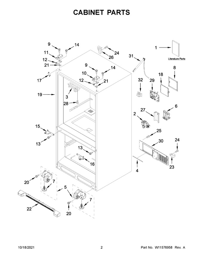 Diagram for WRF540CWHZ07
