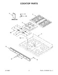 Diagram for 02 - Cooktop Parts