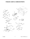 Diagram for 04 - Freezer Liner & Icemaker Parts