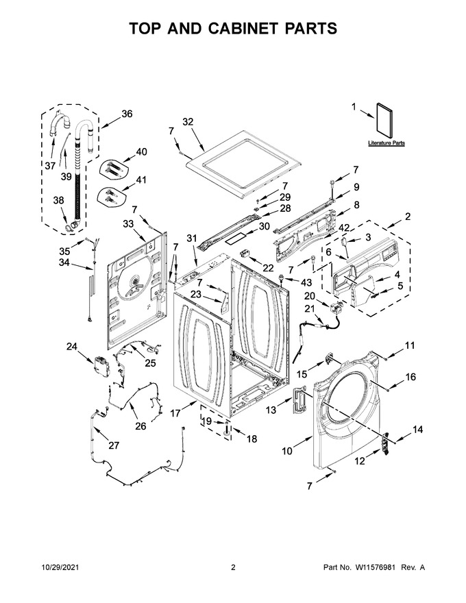 Diagram for WFW560CHW4