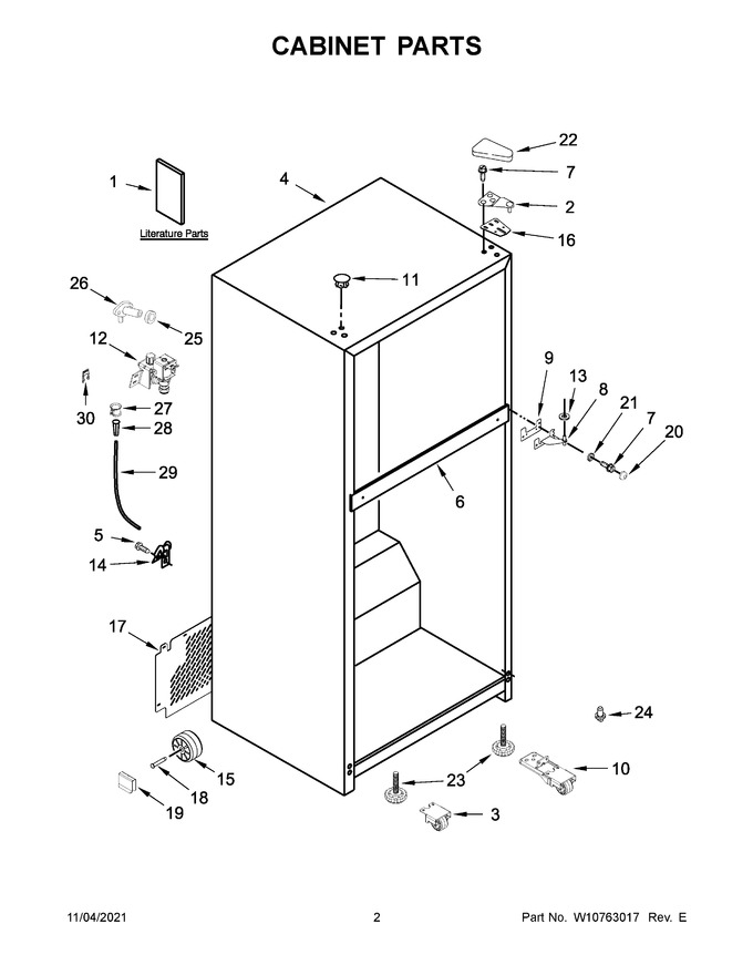 Diagram for WRT148FZDW00