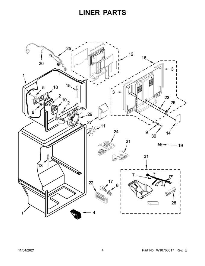 Diagram for WRT148FZDM00