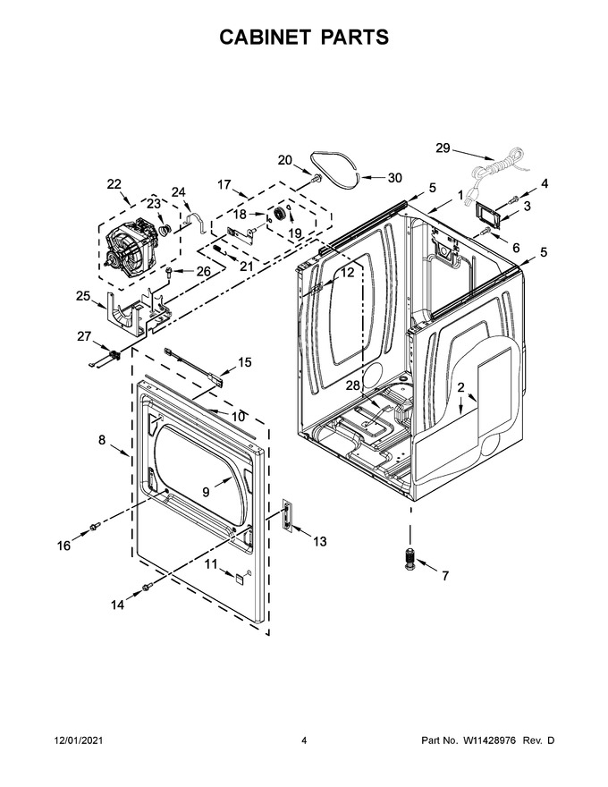 Diagram for WGD6120HC0