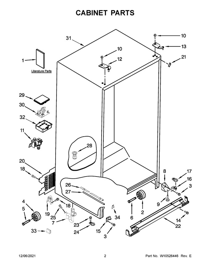 Diagram for WRS526SIAE00