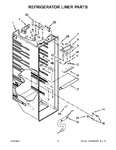 Diagram for 03 - Refrigerator Liner Parts