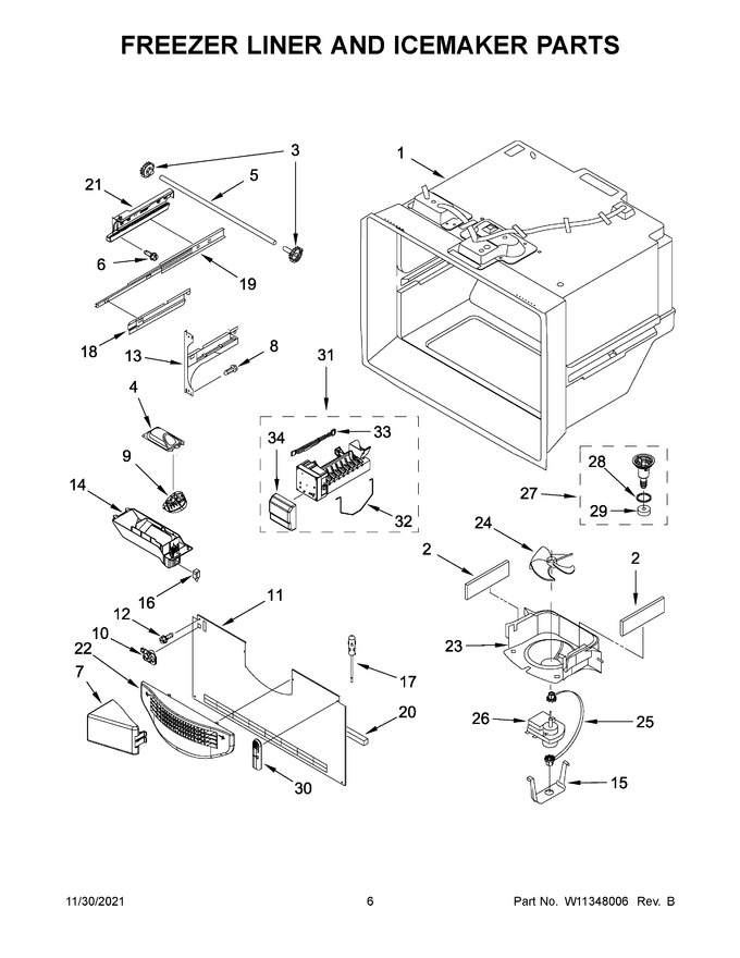 Diagram for KRFC302EBS02