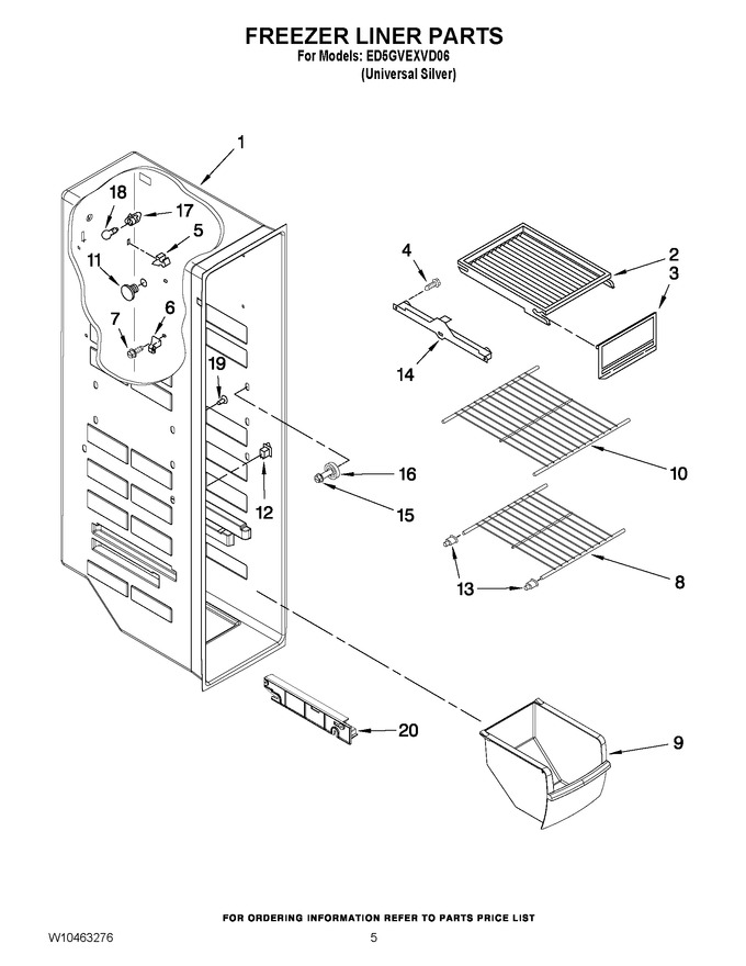 Diagram for ED5GVEXVD06