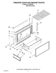 Diagram for 08 - Freezer Door And Basket Parts