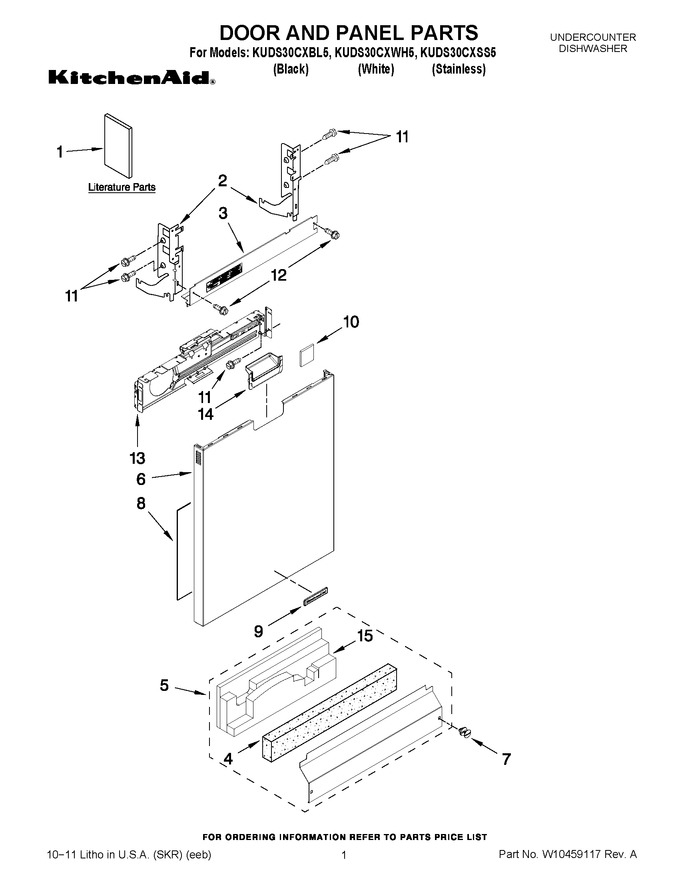 Diagram for KUDS30CXBL5