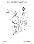 Diagram for 03 - Base And Pedestal Unit Parts