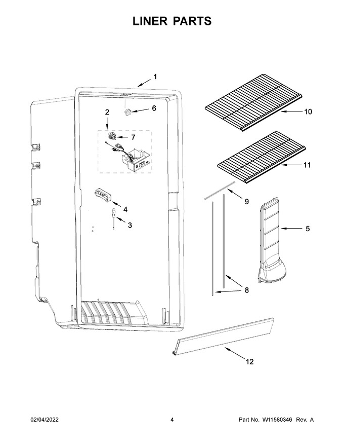 Diagram for MZF34X16DW08