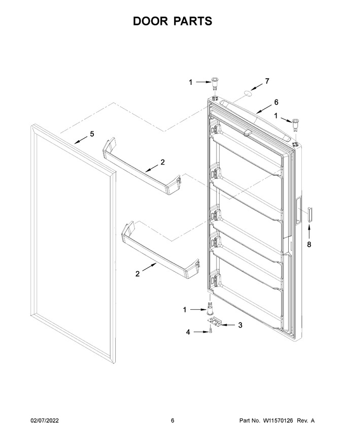 Diagram for WZF34X18DW06